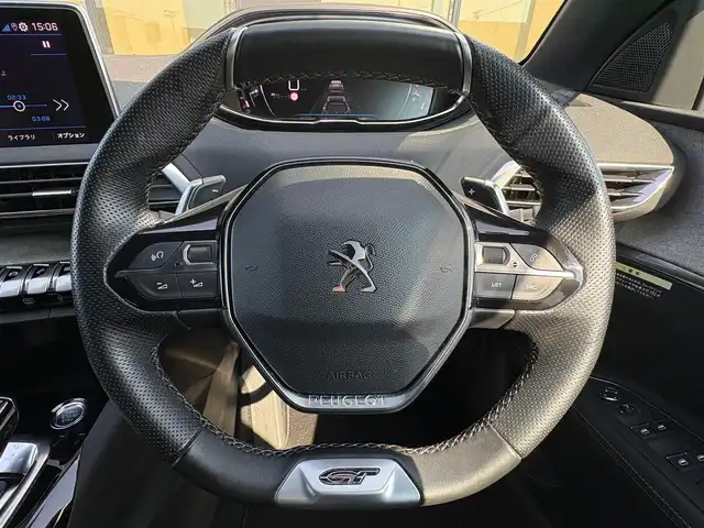 プジョー プジョー ３００８ GT ブルー HDi 石川県 2021(令3)年 4.8万km パール サンルーフ/ハーフレザーシート/シートヒーター/マッサージシート/衝突軽減ブレーキ/アダプティブクルーズ/ブラインドスポットモニター/純正ナビ/フルセグTV/バックカメラ/クリアランスソナー/電動リアゲート/純正18incAW/ETC