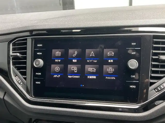 フォルクスワーゲン ＶＷ Ｔ－ロック TSI ブラックスタイル 和歌山県 2022(令4)年 1.9万km 青Ｍ ワンオーナー/純正ナビ　TV/BT/USB/バックカメラ/ETC/BSM/ACC/AppleCarplay/AndroidAuto/360度ドラレコ/LEDヘッドライト/ルーフレール/取扱説明書/保証書/スペアキー