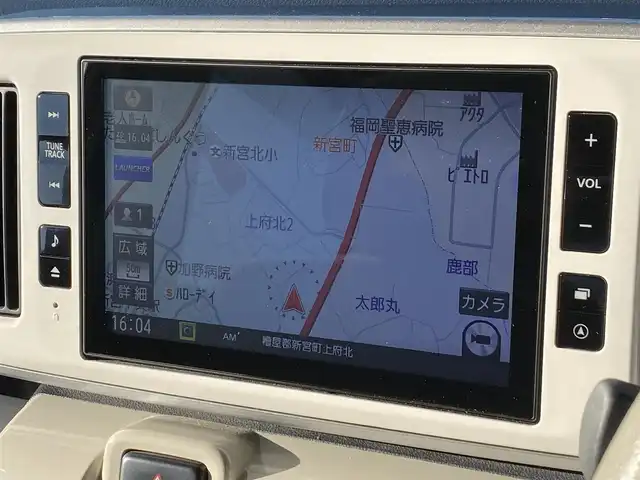 ダイハツ ムーヴ キャンバス G メイクアップ VS SAⅢ 福岡県 2021(令3)年 2.4万km パールホワイトⅢ/スムースグレーマイカメタリック 2トーン 純正9インチナビ/CD/DVD/BT/フルセグ/全方位カメラ/両側パワースライドドア/衝突軽減ブレーキ/D席シートヒーター/LEDヘッドライト/フォグランプ/純正ドアバイザー/純正フロアマット/ETC