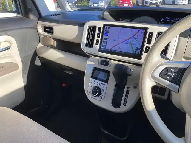ダイハツ ムーヴ キャンバス G メイクアップ VS SAⅢ 福岡県 2021(令3)年 2.4万km パールホワイトⅢ/スムースグレーマイカメタリック 2トーン 純正9インチナビ/CD/DVD/BT/フルセグ/全方位カメラ/両側パワースライドドア/衝突軽減ブレーキ/D席シートヒーター/LEDヘッドライト/フォグランプ/純正ドアバイザー/純正フロアマット/ETC