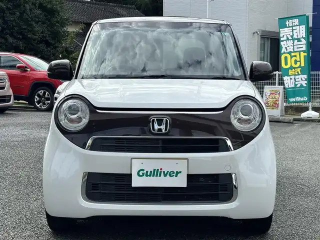 ホンダ Ｎ ＯＮＥ セレクト 熊本県 2019(令1)年 4.3万km プラチナホワイトパール ツートンカラー/純正8インチナビ(VXM-195VFi)/【フルセグTV/Bluetooth/CD/DVD/AUX】/バックカメラ/純正14インチAW/前後ドライブレコーダー/ビルトインETC/ハーフレザーシート/シートヒーター/純正フロアマット/横滑り防止/プッシュスタート/スペアキー/記録簿