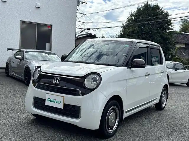 ホンダ Ｎ ＯＮＥ セレクト 熊本県 2019(令1)年 4.3万km プラチナホワイトパール ツートンカラー/純正8インチナビ(VXM-195VFi)/【フルセグTV/Bluetooth/CD/DVD/AUX】/バックカメラ/純正14インチAW/前後ドライブレコーダー/ビルトインETC/ハーフレザーシート/シートヒーター/純正フロアマット/横滑り防止/プッシュスタート/スペアキー/記録簿