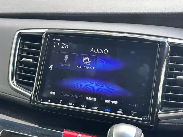 ホンダ オデッセイ ハイブリッド アブソルート・EXホンダセンジング 静岡県 2019(平31)年 3.1万km パール ホンダセンシング/・VSA（ABS＋TCS＋横すべり抑制）/純正7インチナビ/（CD/DVD/Bluetooth/FM/AM/SD）/マルチビューモニター/ETC2.0/カーテンエアバッグ/後席モニター/オートライト/オットマン/キャプテンシート/Wオートエアコン/デュアルエアコン/純正17AW