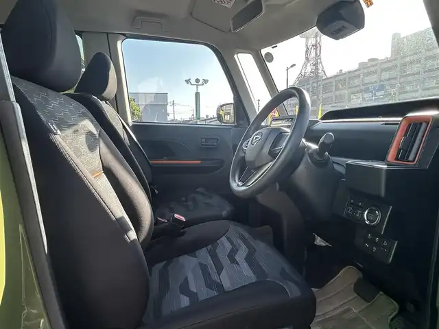 ダイハツ タント ファンクロス 島根県 2022(令4)年 1.3万km フォレストカーキメタリック 社外ＳＤナビ　/フルセグTV　/ＤＶＤ再生　/Ｂｌｕｅｔｏｏｔｈ接続　/両側パワースライドドア　/アイドリングストップ　/衝突軽減ブレーキ　/レーンキープアシスト/前後コーナーセンサー　/前席シートヒーター　/オートハイビーム／ライト　/スマートキー/プッシュスタート/純正LEDヘッドライト　/純正１４インチアルミホイール/保証書・取扱説明書