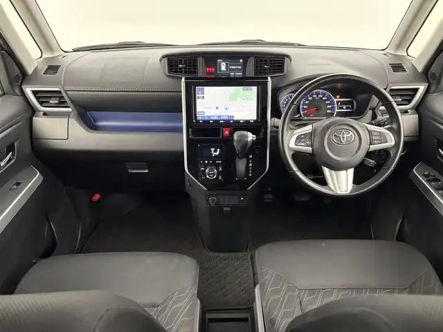 トヨタ ルーミー カスタムG 福岡県 2019(平31)年 7.3万km 白 純正ナビ／フルセグＴＶ　/バックカメラ　/ＥＴＣ　/前方ドラレコ　/クルーズコントロール　/コーナーセンサー　/衝突被害軽減ブレーキ　/横滑り防止装置　/アイドリングストップ　/両側電動スライドドア　/純正１４インチＡＷ