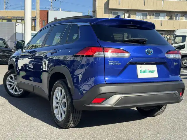 トヨタ カローラ クロス ハイブリッド S 千葉県 2024(令6)年 1.5万km ダークブルーマイカM ワンオーナー/トヨタセーフティーセンス/プリクラッシュセーフティ/レーダークルーズコントロール/レーンキープアシスト/ブラインドスポットモニター/純正ナビ/Bluetooth/バックカメラ/LEDライト/ETC/純正17インチAW/スマートキー/保証書・取説/スペアキー
