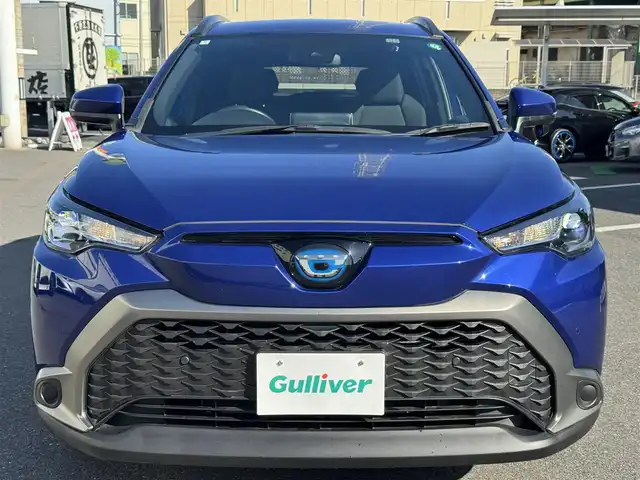 トヨタ カローラ クロス ハイブリッド S 千葉県 2024(令6)年 1.5万km ダークブルーマイカM ワンオーナー/トヨタセーフティーセンス/プリクラッシュセーフティ/レーダークルーズコントロール/レーンキープアシスト/ブラインドスポットモニター/純正ナビ/Bluetooth/バックカメラ/LEDライト/ETC/純正17インチAW/スマートキー/保証書・取説/スペアキー