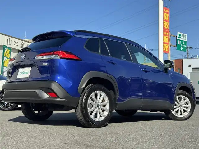 トヨタ カローラ クロス ハイブリッド S 千葉県 2024(令6)年 1.5万km ダークブルーマイカM ワンオーナー/トヨタセーフティーセンス/プリクラッシュセーフティ/レーダークルーズコントロール/レーンキープアシスト/ブラインドスポットモニター/純正ナビ/Bluetooth/バックカメラ/LEDライト/ETC/純正17インチAW/スマートキー/保証書・取説/スペアキー