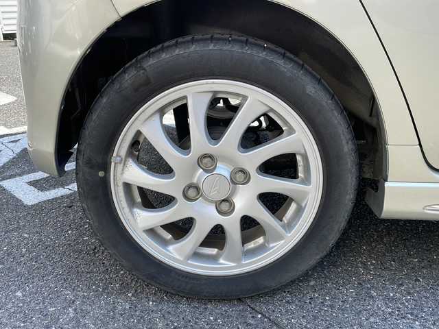 ダイハツ ミラ カスタム RS 広島県 2010(平22)年 10.1万km シャンパンゴールドメタリック /登録時走行距離/　　　　　　　100146キロ/ワンオーナー/純正ナビ/スペアキー×１/新車時整備手帳/　　【保証書】/取扱説明書/