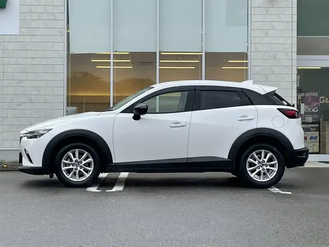 マツダ ＣＸ－３ 15S アーバンドレッサー 宮崎県 2022(令4)年 5.3万km スノーフレイクホワイトパールマイカ 純正ナビ/（CD/DVD/AM/FM/BT/USB)/フルセグTV/バックカメラ/全方位カメラ/ステアリングスイッチ/レーダークルーズコントロール/アイドリングストップ/車線逸脱警報機能/クリアランスソナー/D席/N席シートヒーター/ステアリングヒーター/革シート/前後ドライブレコーダー/ヘッドアップディスプレイ/ETC