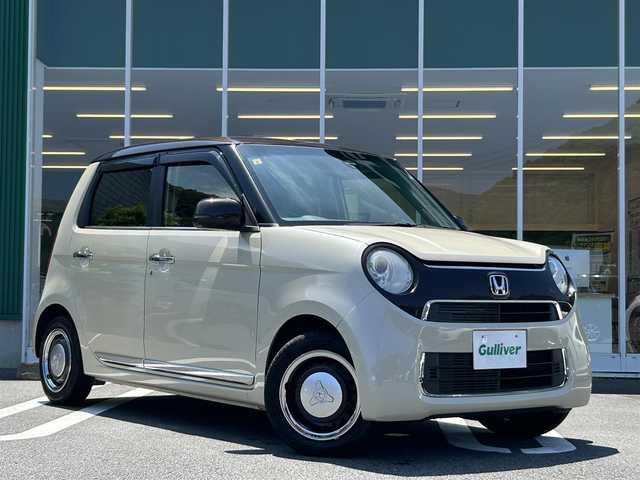 ホンダ Ｎ ＯＮＥ セレクト 愛媛県 2018(平30)年 7.1万km プレミアムアイボリーパール2トーン 純正ナビ/・Bluetooth/・CD/DVD/フルセグTV/バックカメラ/ビルドインETC/ベンチシート/ハーフレザー/シートヒーター（D+N席）/純正フロアマット/LEDヘッドライト/シティブレーキアクティブシステム/スマートキー