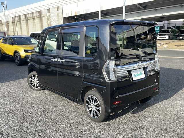 ダイハツ タント カスタムX トップED LTD SAⅢ 東京都 2018(平30)年 5.7万km ブラックマイカメタリック 純正メモリナビ　型式：NMZK-W68D/【Bluetooth/TV/DVD/CD/SD】/バックカメラ/アラウンドビューモニター/両側パワースライドドア/スマートアシスト３/・衝突警報機能/・衝突回避支援ブレーキ機能/・誤発進抑制制御機能/・車線逸脱警報機能/・路側逸脱警報機能/・ふらつき警報/・オートハイビーム/ドライブレコーダー/LEDオートライト/D席シートヒーター/プッシュスタート/スマートキー×2