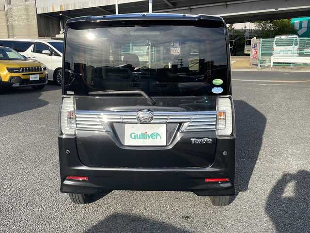 ダイハツ タント カスタムX トップED LTD SAⅢ 東京都 2018(平30)年 5.7万km ブラックマイカメタリック 純正メモリナビ　型式：NMZK-W68D/【Bluetooth/TV/DVD/CD/SD】/バックカメラ/アラウンドビューモニター/両側パワースライドドア/スマートアシスト３/・衝突警報機能/・衝突回避支援ブレーキ機能/・誤発進抑制制御機能/・車線逸脱警報機能/・路側逸脱警報機能/・ふらつき警報/・オートハイビーム/ドライブレコーダー/LEDオートライト/D席シートヒーター/プッシュスタート/スマートキー×2