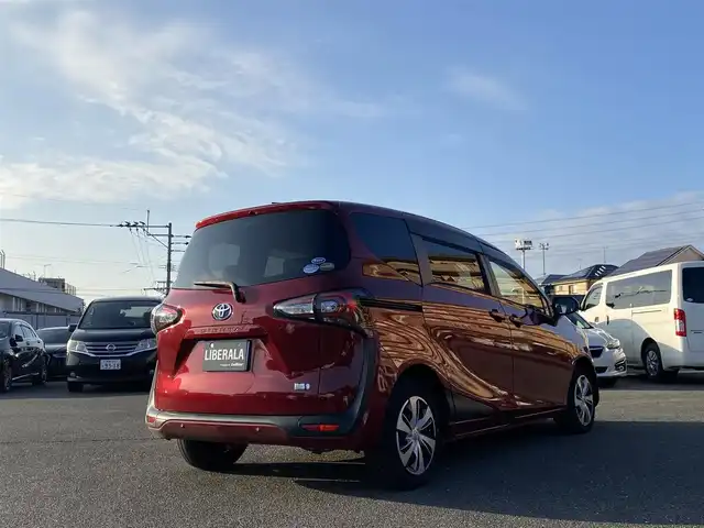 トヨタ シエンタ ハイブリッド G クエロ 福岡県 2019(令1)年 4万km センシュアルレッドマイカ 純正ナビ/CD・DVD・BT/フルセグ/トヨタセーフティセンス/両側パワースライドドア/全方位カメラ/LED/オートハイビーム/ETC