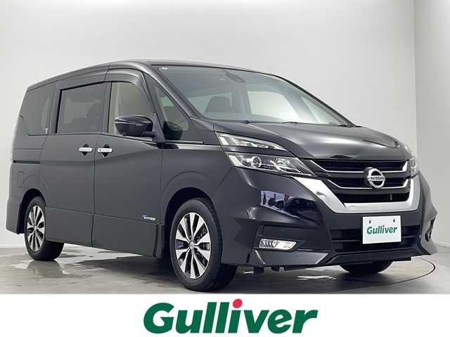 日産 セレナ ハイウェイスター G 大阪府 2017(平29)年 4.6万km ライムグリーンパール/ブラック プロパイロット/純正9インチSDナビ【MM516D-L】/【AM/FM/CD/DVD/Bluetooth/フルセグTV】/純正フリップダウンモニター/アラウンドビューモニター/デジタルインナーミラー/ビルトインETC/前方ドライブレコーダー/両側パワースライドドア/衝突被害軽減ブレーキ/インテリジェントパーキングアシスト/WAC/オートライト/ステアリングスイッチ/純正フロアマット/純正16インチAW/後席ロールサンシェード