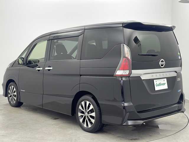 日産 セレナ ハイウェイスター G 大阪府 2017(平29)年 4.6万km ライムグリーンパール/ブラック プロパイロット/純正9インチSDナビ【MM516D-L】/【AM/FM/CD/DVD/Bluetooth/フルセグTV】/純正フリップダウンモニター/アラウンドビューモニター/デジタルインナーミラー/ビルトインETC/前方ドライブレコーダー/両側パワースライドドア/衝突被害軽減ブレーキ/インテリジェントパーキングアシスト/WAC/オートライト/ステアリングスイッチ/純正フロアマット/純正16インチAW/後席ロールサンシェード