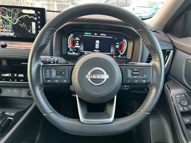 日産 エクストレイル X 山梨県 2022(令4)年 2.3万km ブリリアントホワイトパール/スーパーブラック 2トーン 純正メーカーナビ　/ワンオーナー/フルセグ　/全方位カメラ/インテリジェントルームミラー/プロパイロット/LEDヘッドライト/ドライブレコーダー/両側シートヒーター/純正アルミホイール/ステアリングリモコン/ブラインドスポットモニター