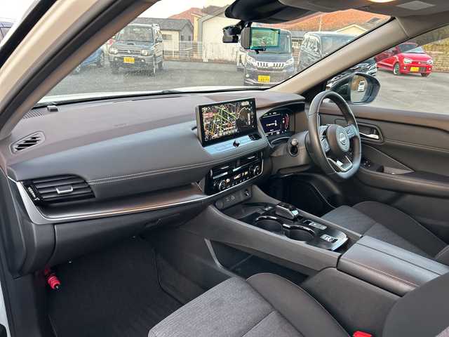 日産 エクストレイル X 山梨県 2022(令4)年 2.3万km ブリリアントホワイトパール/スーパーブラック 2トーン 純正メーカーナビ　/ワンオーナー/フルセグ　/全方位カメラ/インテリジェントルームミラー/プロパイロット/LEDヘッドライト/ドライブレコーダー/両側シートヒーター/純正アルミホイール/ステアリングリモコン/ブラインドスポットモニター