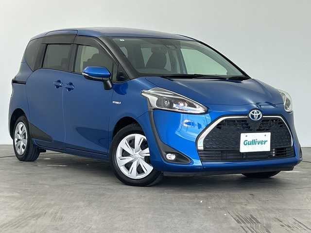 トヨタ シエンタ ハイブリッド G 三重県 2019(令1)年 4.1万km コバルトブルーメタリック /禁煙車//社外ディスプレイオーディオ//衝突被害軽減ブレーキ//レーンキープアシスト//両側パワースライドドア//ビルトインETC2.0//オートハイビーム//クルーズコントロール//電動格納ミラー//スマートキー