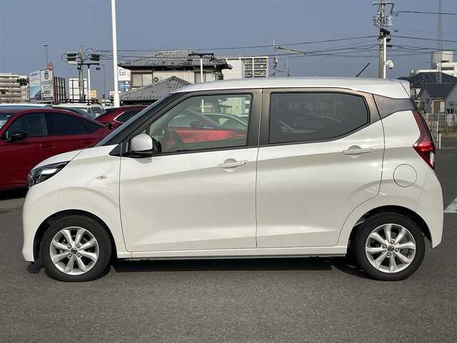 日産 デイズ X 長崎県 2020(令2)年 3万km ホワイトパール プッシュスタート/社外SDナビ/CD/BT/AUX/ワンセグTV/バックカメラ/エマージェンシーブレーキ/純正14インチAW/オートライト/ETC