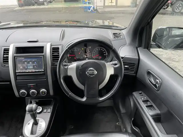 日産 エクストレイル 20X 宮城県 2011(平23)年 16.5万km ダイヤモンドブラック 4WD/純正HDDナビ/CD/DVD/SD/BT/フルセグTV/カプロンシート/全席シートヒーター/ルーフレール/HID/社外16インチ＆スタッドレス/横滑り防止装置/ETC/スマートキー