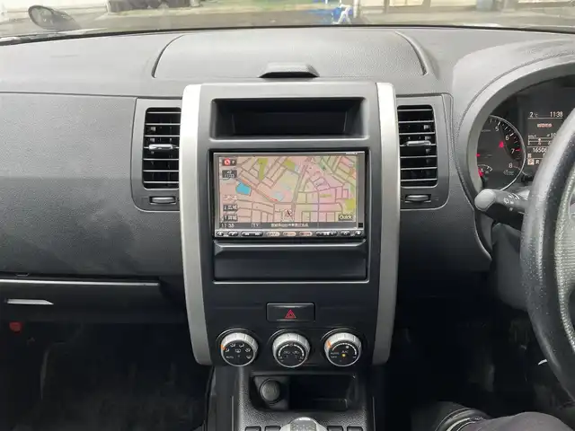 日産 エクストレイル 20X 宮城県 2011(平23)年 16.5万km ダイヤモンドブラック 4WD/純正HDDナビ/CD/DVD/SD/BT/フルセグTV/カプロンシート/全席シートヒーター/ルーフレール/HID/社外16インチ＆スタッドレス/横滑り防止装置/ETC/スマートキー