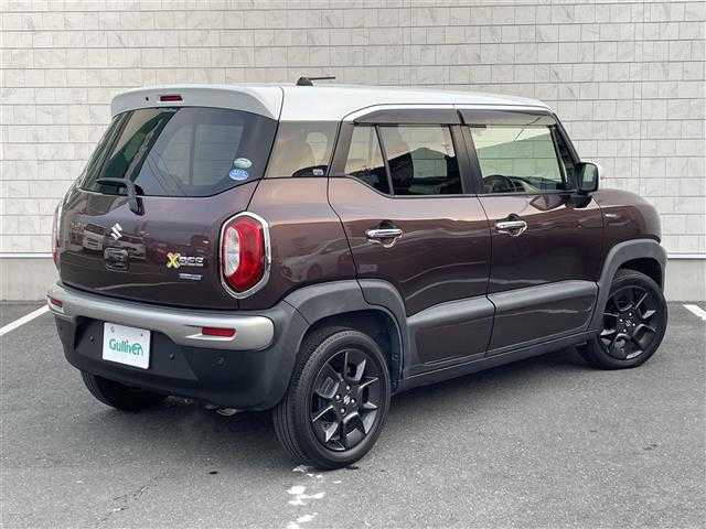 スズキ クロスビー HYBRID MZ 愛知県 2018(平30)年 4万km クラッシーブラウンメタリック/ホワイト 2トーンルーフ ・ワンオーナー/・KENWOOD 彩速ナビ/・ワンセグTV/・CD/DVD再生/・ETC/・Bluetooth/USB接続/・シートヒーター（D/N）/・純正フロアマット/・ウォークスルー/・純正16インチアルミホイール/・LEDヘッドライト/・クルーズコントロール/・横滑り防止装置/・衝突軽減ブレーキ/・ターボ車
