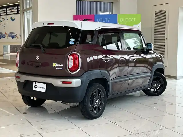 スズキ クロスビー HYBRID MZ 埼玉県 2018(平30)年 4万km クラッシーブラウンメタリック/ホワイト 2トーンルーフ デュアルセンサーブレーキサポート /メモリナビ/　　CD/DVD/BT/ワンセグ/クルーズコントロール /LEDオートライト /シートヒーター /純正16インチアルミホイール /ステアリングスイッチ /ETC