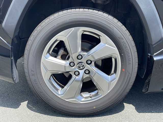 トヨタ ＲＡＶ４ ハイブリットG 三重県 2020(令2)年 9.6万km アティチュードブラックマイカ プッシュスタート/ビルトインETC/パワーバックドア/ステアリングスイッチ/革巻きステアリング/ステアリングヒーター/オートライト/オートマチックハイビーム/リヤクロストラフィックアラート/パーキングサポートブレーキ/ロードサインアシスト/純正フロアマット/純正ホイール/社外エアロ(TRD)/ルーフレール/レーダークルーズコントロール/レーンキープアシスト/前後ドライブレコーダー/パワーシート(D席)/シートヒーター(D+N席)/横滑り防止/純正SDナビ(AM/FM/CD/DVD/TV/BT)/バックカメラ/電子パーキング/黒革レザーシート/USB入力端子4か所/衝突軽減ブレーキ/ブラインドスポットモニター/コーナーセンサー/取扱説明書/ナビ取扱説明書/保証書/ワンオーナー/禁煙車/スペアキー