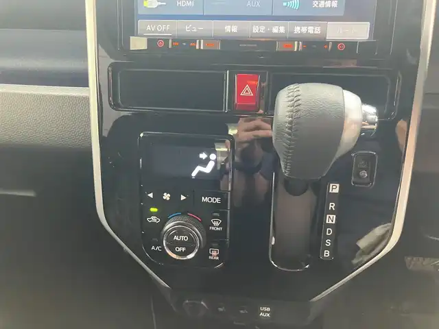 トヨタ ルーミー カスタムG 愛知県 2020(令2)年 4.4万km ブラックマイカメタリック スマートアシスト/衝突回避支援ブレーキサポート/カロッツェリア9インチメモリーナビ/地デジ　フルセグ/DVDビデオ&CD/Bluetoothオーディオ/バックカメラ/クルーズコントロール/シートヒーター/ビルトインETC/スマートキー×2ケ/プッシュスタート/両側パワースライドドア/ステアリングスイッチ/LEDヘッドライト/オートマチックハイビーム/オートライト/純正アルミホイル/純正フロアマット/保証書取説有り