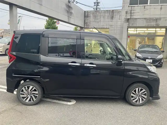トヨタ ルーミー カスタムG 愛知県 2020(令2)年 4.4万km ブラックマイカメタリック スマートアシスト/衝突回避支援ブレーキサポート/カロッツェリア9インチメモリーナビ/地デジ　フルセグ/DVDビデオ&CD/Bluetoothオーディオ/バックカメラ/クルーズコントロール/シートヒーター/ビルトインETC/スマートキー×2ケ/プッシュスタート/両側パワースライドドア/ステアリングスイッチ/LEDヘッドライト/オートマチックハイビーム/オートライト/純正アルミホイル/純正フロアマット/保証書取説有り