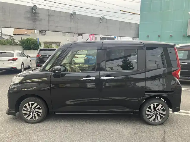 トヨタ ルーミー カスタムG 愛知県 2020(令2)年 4.4万km ブラックマイカメタリック スマートアシスト/衝突回避支援ブレーキサポート/カロッツェリア9インチメモリーナビ/地デジ　フルセグ/DVDビデオ&CD/Bluetoothオーディオ/バックカメラ/クルーズコントロール/シートヒーター/ビルトインETC/スマートキー×2ケ/プッシュスタート/両側パワースライドドア/ステアリングスイッチ/LEDヘッドライト/オートマチックハイビーム/オートライト/純正アルミホイル/純正フロアマット/保証書取説有り