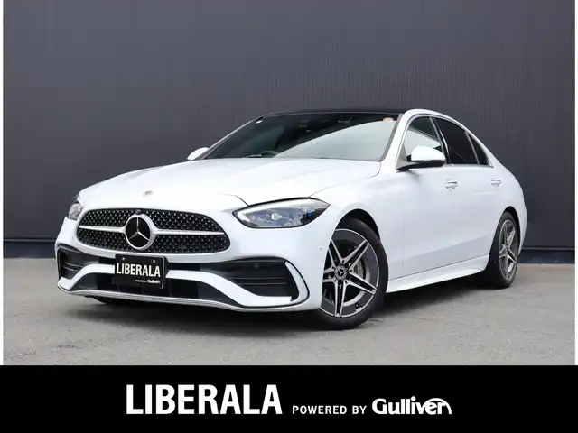 メルセデス・ベンツ Ｍ・ベンツ Ｃ２２０ｄ アバンギャルド　AMGライン 静岡県 2022(令4)年 2万km パール 1オーナー/サンルーフ　/レザーエクスクルーシブpk/レーダーセーフティ―pk/ベーシックpk　/ARナビ　360°カメラ　/ヘッドアップディスプレイ/アンビエントライト　/置くだけ充電　/電動トランク　/ドラレコF、R、360°　/パドルシフト　/885　オパリスホワイト（191/819円）
