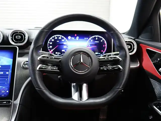 メルセデス・ベンツ Ｍ・ベンツ Ｃ２２０ｄ アバンギャルド　AMGライン 静岡県 2022(令4)年 2万km パール 1オーナー/サンルーフ　/レザーエクスクルーシブpk/レーダーセーフティ―pk/ベーシックpk　/ARナビ　360°カメラ　/ヘッドアップディスプレイ/アンビエントライト　/置くだけ充電　/電動トランク　/ドラレコF、R、360°　/パドルシフト　/885　オパリスホワイト（191/819円）