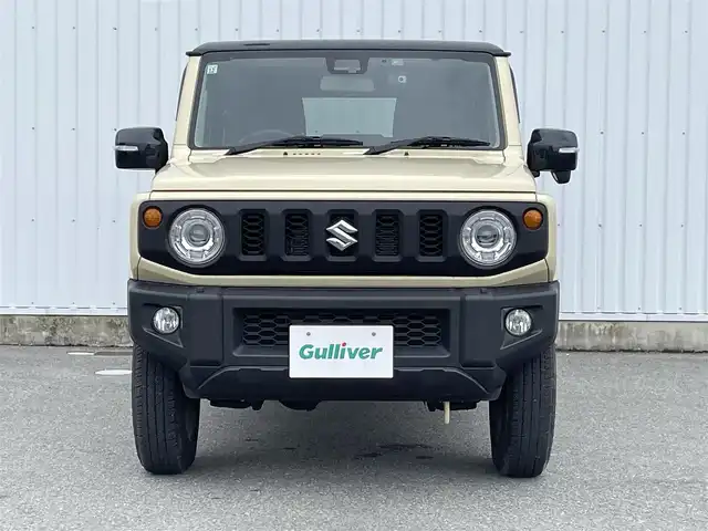 スズキ ジムニー XC 福岡県 2021(令3)年 2.1万km シフォンアイボリーメタリックブラック2トーンルーフ デュアルセンサーブレーキサポート/社外ナビ（ＭＤＶ－Ｄ３０８ＢＴ）/前席シートヒーター/クルーズコントロール/ＬＥＤオートライト/フォグランプ/ＥＴＣ/ワンセグ/ドアバイザー/スマートキー/純正アルミ