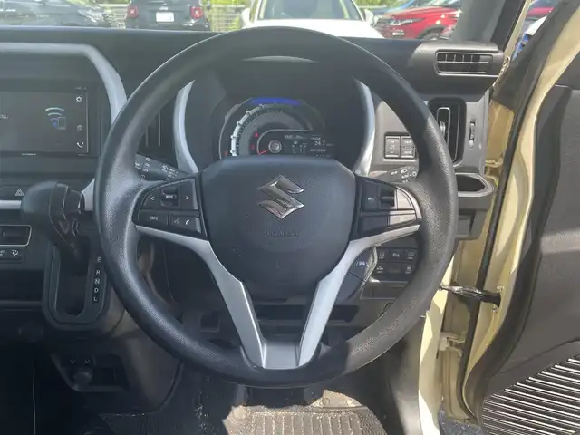 スズキ ハスラー HYBRID G 滋賀県 2022(令4)年 3.3万km 黄 社外ディスプレイオーディオ/・DVD/CD/BT/ドライブレコーダー/シートヒーター(D/N)/ACC/LKA/ETC