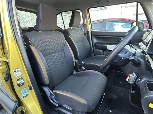 スズキ クロスビー HYBRID MX 福島県 2017(平29)年 8.4万km ラッシュイエローメタリック/ブラック2トーンルーフ 純正ナビゲーション/型番：CN-RZ83/【CD/DVD/SD/BT/TV】/デュアルセンサーブレーキサポート/レーンキープアシスト/前席シートヒーター/パドルシフト/LEDオートライト/LEDフォグランプ/アイドリングストップ/純正フロアマット