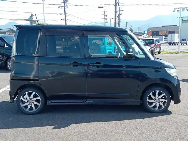 日産 ルークス ハイウェイスター 福井県 2013(平25)年 9.2万km ブルーイッシュブラック パナソニックSDナビ/フルセグテレビ/片側パワースライドドア/盗難防止装置/純正フロアマット/ダブル＋サイドエアバッグ/キセノンヘッドライト/オートライト/Fフォグ/純正14インチAW/スマートキー