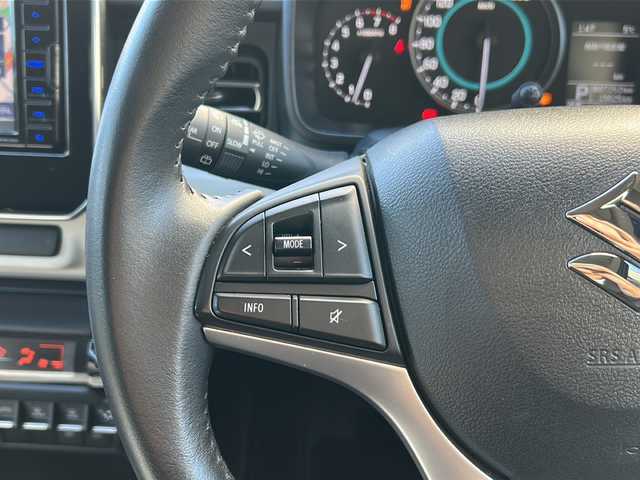 スズキ イグニス ハイブリッド S セレクション 広島県 2018(平30)年 1.6万km スピーディーブルーM 禁煙車/デュアルカメラブレーキサポート/車線逸脱警報/純正ナビ（KXM-E503W）/・フルセグ/CD/DVD/SD/BT/バックカメラ/革巻きステアリング/ステアリングスイッチ/シートヒーター/LEDヘッドライト/電動格納ウィンカーミラー/スマートキー/プッシュスタート/スペアキー/前ドライブレコーダー/ETC/純正フロアマット/純正ドアバイザー/Wエアバック