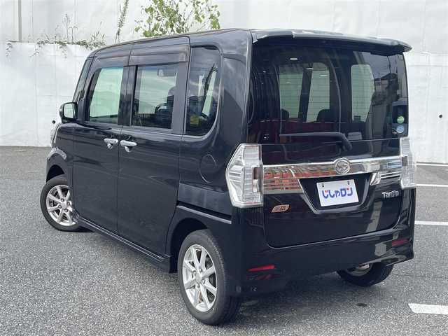 ダイハツ タント カスタム X トップED SA 千葉県 2014(平26)年 8.7万km ブラックマイカメタリック (株)IDOMが運営する【じしゃロン八千代店】の自社ローン対象車両になります。こちらは現金またはオートローンご利用時の価格です。自社ローンご希望の方は別途その旨お申付け下さい/純正SDナビ/パワースライドドア/Bluetooth接続/バックカメラ