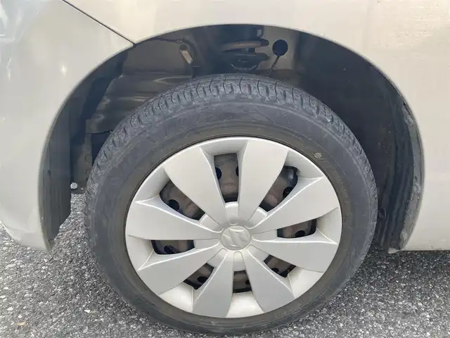 スズキ ワゴンＲ FX 千葉県 2014(平26)年 11.5万km シルキーシルバーメタリック 社外ナビ(AM/FM/CD/DVD/SD/ワンセグ)/キーレス/アイドリングストップ/純正フロアマット/ヘッドライトレベライザー/衝突被害軽減ブレーキ/電動格納ミラー