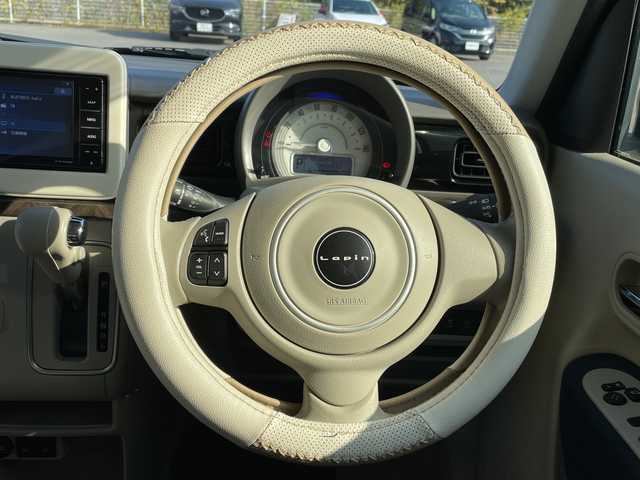 スズキ ラパン モード 愛媛県 2021(令3)年 4.2万km フォーンベージュメタリック/ホワイト2トーンルーフ 純正ナビ/Bluetooth/CD/DVD/フルセグ/SD/USB/禁煙車/全方位カメラ/バックカメラ/ドライブレコーダー前のみ/純正フロアマット/アイドリングストップ/ETC/前席シートヒーター/オートLEDヘッドライト/レーンキープアシスト/スマートキー/プッシュスタート/メンテナンスノート