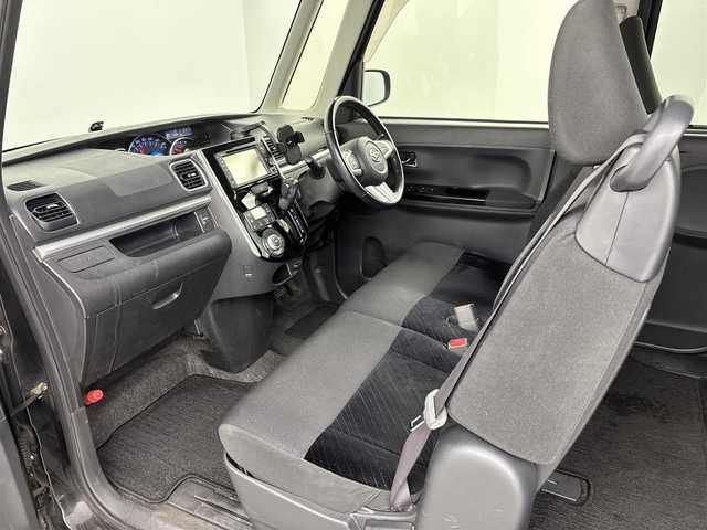 ダイハツ タント カスタム RS スマセレSA&SN 埼玉県 2014(平26)年 9.6万km ブラックマイカメタリック 純正7型SDナビ/（BT/CD/DVD/USB/フルTV）/バックカメラ/両側パワースライドドア/ビルトインETC/純正フロアマット/AAC/スマートキー