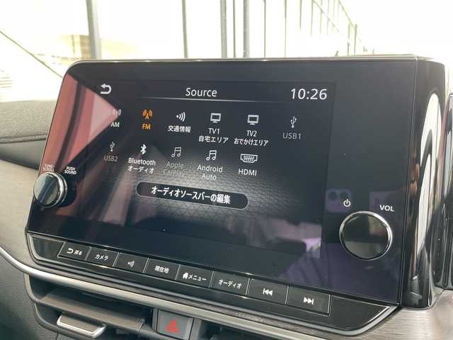 日産 オーラ G レザーエディション 愛知県 2024(令6)年 0.4万km 青 プロパイロット/衝突軽減システム/純正9型ディズプレイオーディオ　ナビ機能あり/プレミアムサウンドBOSE/三眼LEDヘッドライト/全方位カメラ/レーダークルーズコントロール/シートヒーター/フルセグ/Bluetooth/バックカメラ/パワーシート/コーナーセンサー/純正アルミホイール/ETC2.0/ブラインドスポットモニター/ステアリングヒーター/インテリジェントミラー/オートマチックハイビーム/ドライブレコーダー/置くだけ充電機/ステアリングスイッチ/スマートキー/プッシュスタート