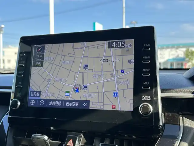 トヨタ カローラ クロス ハイブリッド Z 愛媛県 2023(令5)年 3.9万km ダークブルーマイカM 登録時走行距離：38194Km/純正OPメモリナビ/純正ビルトインETC2.0/追従クルコン/横滑り防止装置/盗難防止装置/衝突軽減システム/レーンキープアシスト/前後コーナーセンサー/LEDヘッドライト/オートライト/オートハイビーム/エンジンスタートボタン/シートヒーター/スマートキー/スペアキー一本/純正アルミホイール/ルーフレール
