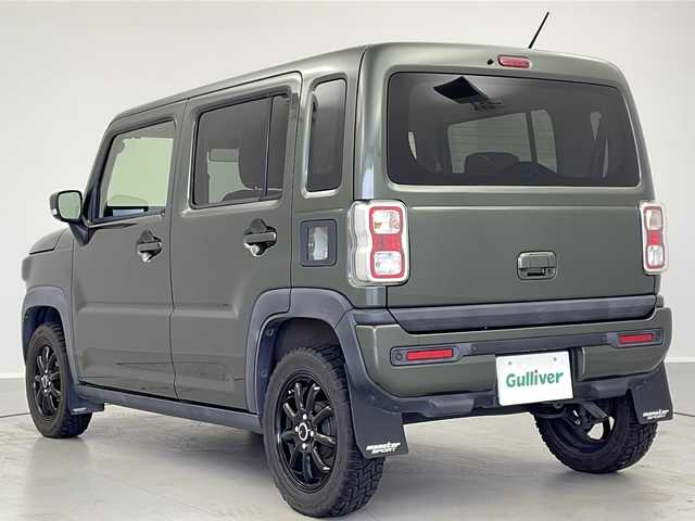 スズキ ハスラー HYBRID X 茨城県 2020(令2)年 3.3万km クールカーキPM ８インチナビ　/バックカメラ　/シートヒーター　/衝突被害軽減ブレーキ　/ビルドインＥＴＣ　/レーンキープアシスト　/オートライト　/ＬＥＤヘッドライト　/レザーシートカバー　/アイドリングストップ　/スマートキー