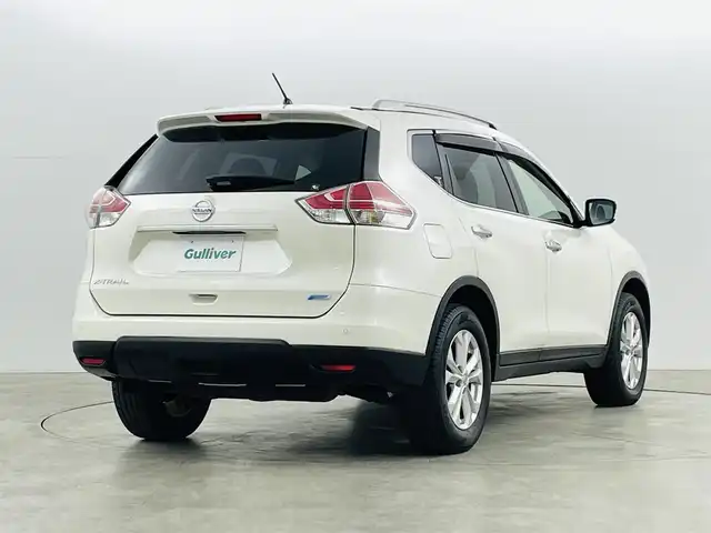 日産 エクストレイル 20X エマージェンシーブレーキ 福島県 2016(平28)年 5.7万km ブリリアントホワイトパール クリアランスソナー/・車線逸脱警報装置/・エマージェンシーブレーキ/・インテリジェントFCW/・踏み間違い防止アシスト/社外ナビ/・型番；AVIC-HRZ900/・フルセグ/TV/BT/CD/DVD/AM/FM/LEDオートライト/・フォグランプ/シートヒーター/・エアーシート/純正AW付きサマータイヤ/ETC/革ステアリング/・ステアリングスイッチ/ドアバイザー/純正フロアマット/プッシュスタート/・スマートキー