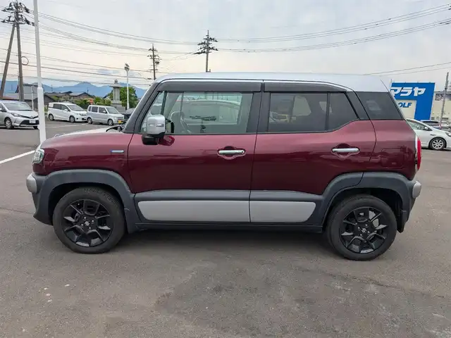 スズキ クロスビー HYBRID MZ 福井県 2019(令1)年 4.1万km クラレットレッドメタリック 純正ナビ/（AM/FM/フルセグ/BT/DVD）/パドルシフト/ターボ/フォグランプ/純正16インチAW/純正フロアマット/全周囲カメラ/バックカメラ/クルーズコントロール/リアコーナーセンサー/ステアリングスイッチ/電動格納ミラー/ドアバイザー/オートLEDヘッドライト/ドライブレコーダー/横滑り防止装置