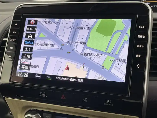 日産 セレナ e－パワー ハイウェイスター V 福岡県 2022(令4)年 4.2万km ダイヤモンドブラック 後席モニター　/純正ナビ（フルセグＴＶ）　/全方位カメラ　/ＥＴＣ　/ナビ連動前方ドラレコ　/ＡＣＣ　/プロパイロット　/エマージェンシーブレーキ　/レーンキープ　/ＢＳＷ　/両側電動スライドドア　/Ｗエアコン　/ＬＥＤ
