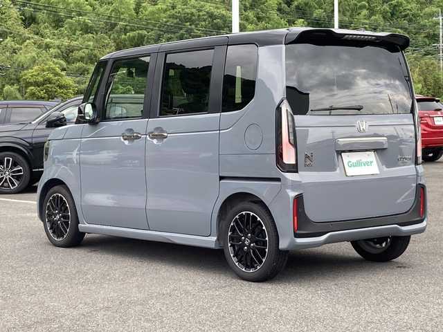 ホンダ Ｎ ＢＯＸ カスタム ターボ コーディネートS 佐賀県 2024(令6)年 0.7万km グレーⅡ 純正9インチナビ/バックカメラ/ホンダセンシング/・衝突軽減ブレーキ（CMBS）/・路線逸脱警報機能/・踏み間違い防止/・アダプティブクルーズコントロール/・コーナーセンサー/両側パワースライドドア/電動パーキングブレーキ/オートブレーキホールド/ハーフレザーシート/シートヒーター/ETC/ドライブレコーダー/プッシュスタート/スマートキー/LEDヘッドライト/フォグライト/純正アルミホイール